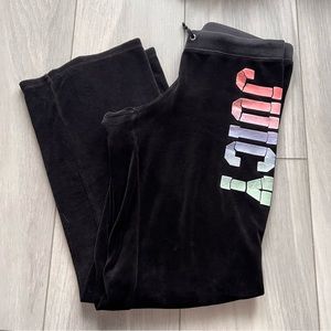 Juicy Couture Black Trackpants